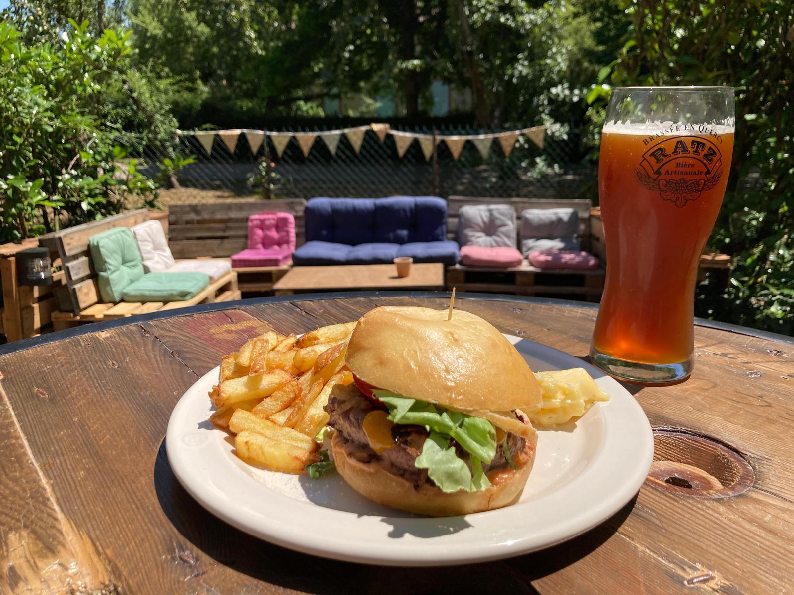 burger frite du midi