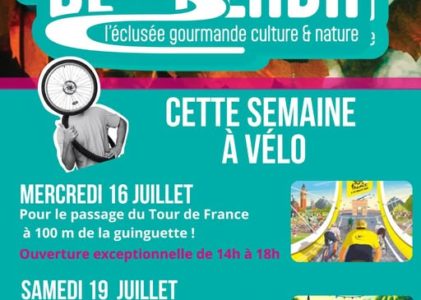 Cette semaine vive le vélo!