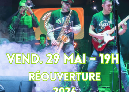 GUINGUETTE BESALADA – CONCERT OUVERTURE 2026 – SERRURIERS NOIRS